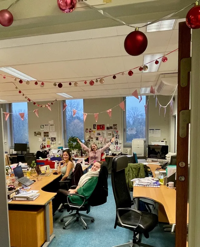 Decorated Office